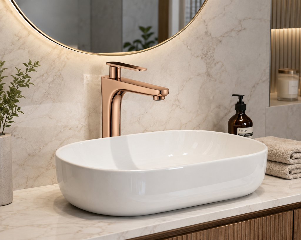 Brass Single lever Basin Mixer