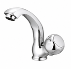C.P Brass Swan Neck Pillar cock