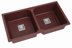 Quartz Sink Double Bowl