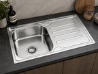 Kitchen Sink Single bowl with drain board