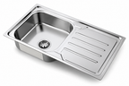 Kitchen Sink Single bowl with drain board
