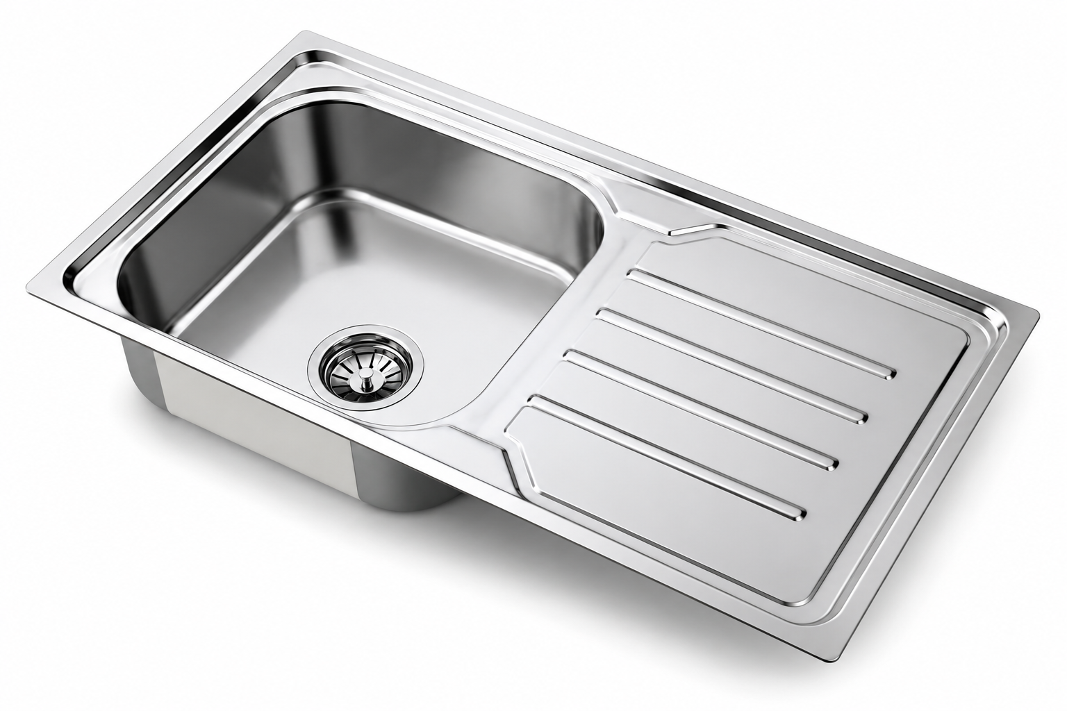Kitchen Sink Single bowl with drain board