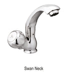 C.P Brass Swan Neck Pillar cock