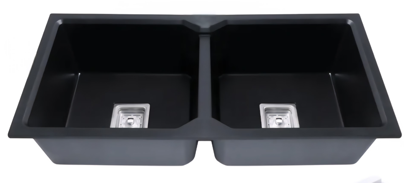 Quartz Sink Double Bowl (37X18)