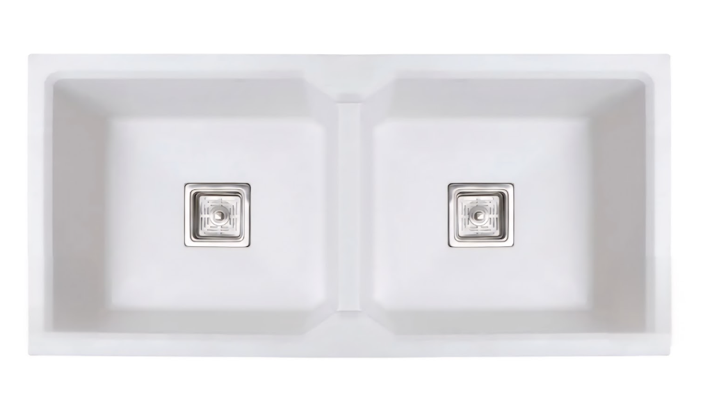 Quartz Sink Double Bowl (37x18)